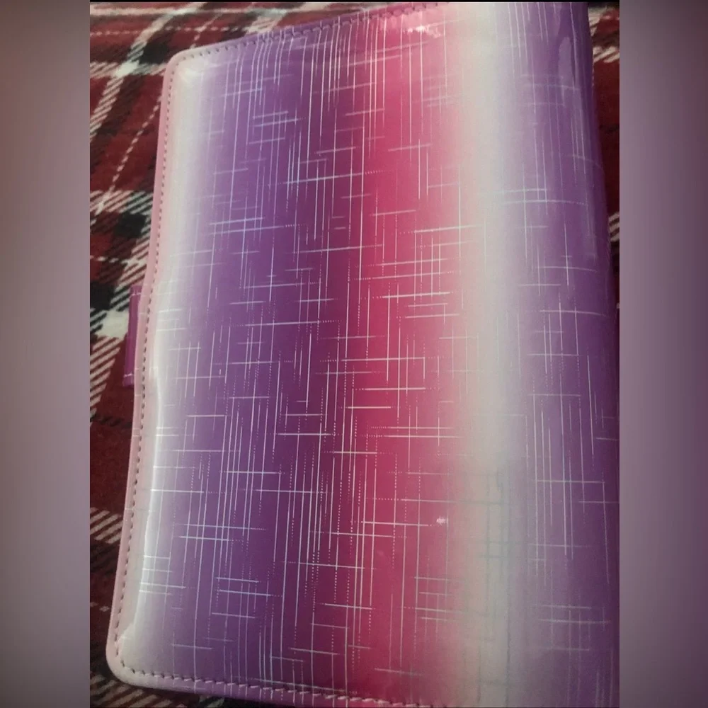Pink Purple Gradient Budget Planner a6 binder w84 Page Inserts